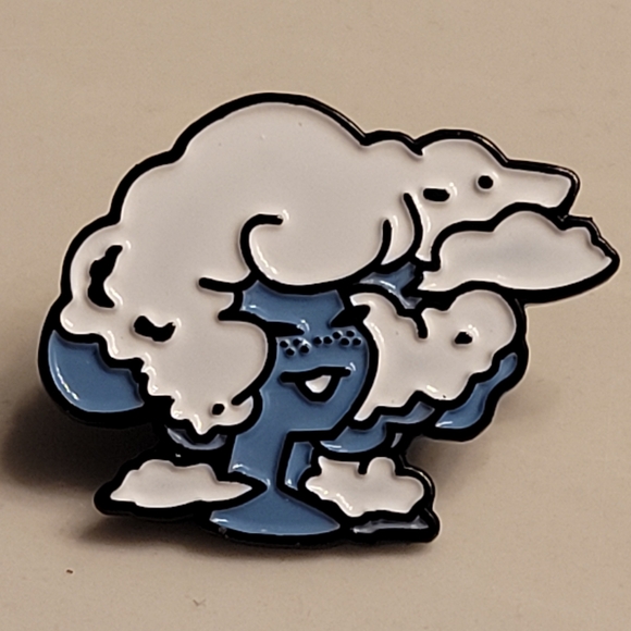 Head In The Clouds Enamel Pin - Picture 9 of 9